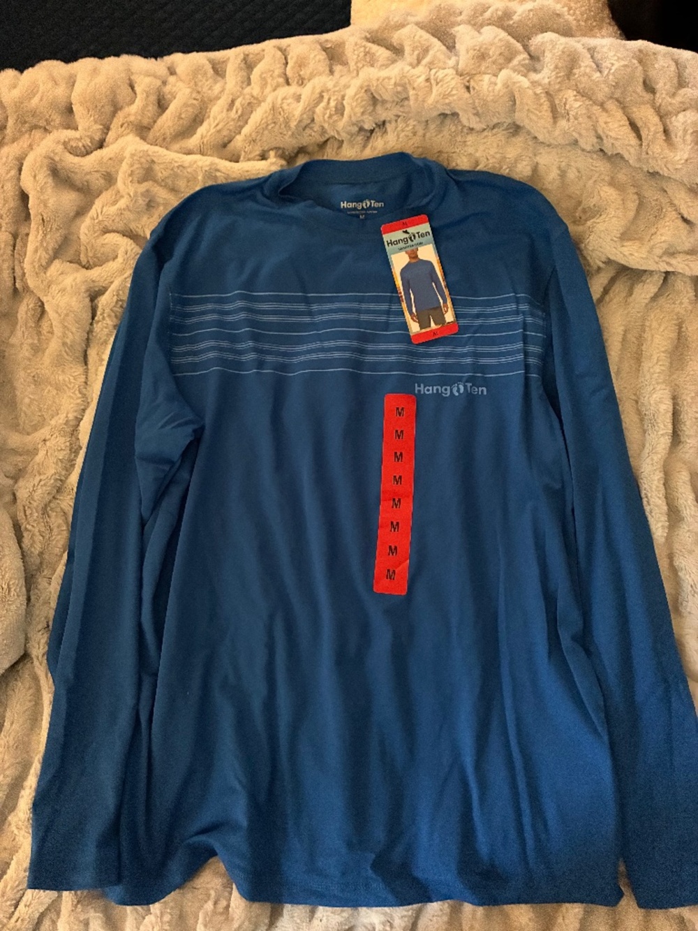 NWT Hang Ten Royal Blue UPF shirt